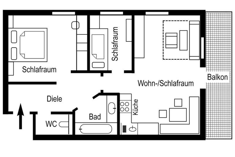 Appartements Oswaldeck Bad Kleinkirchheim Exterior foto